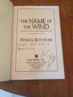 Thank you, Patrick Rothfuss. Because of authors like you, I will never forget the power of story.